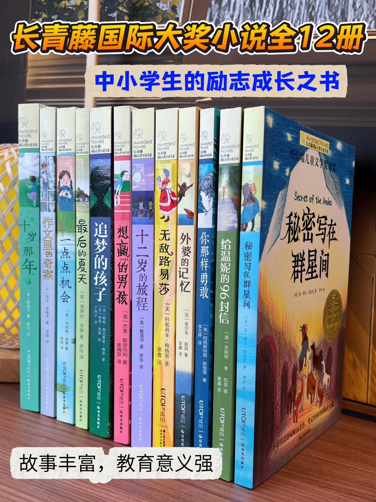 暖心又有力量不可多得好书🔥。📚常青藤国际大奖小说，屡次获奖经典制作...