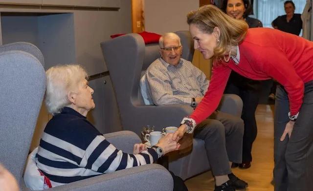 列支敦士登王室 🇱🇮12月15日，王储妃索菲拜访沙恩、特里森、特里森贝格、巴