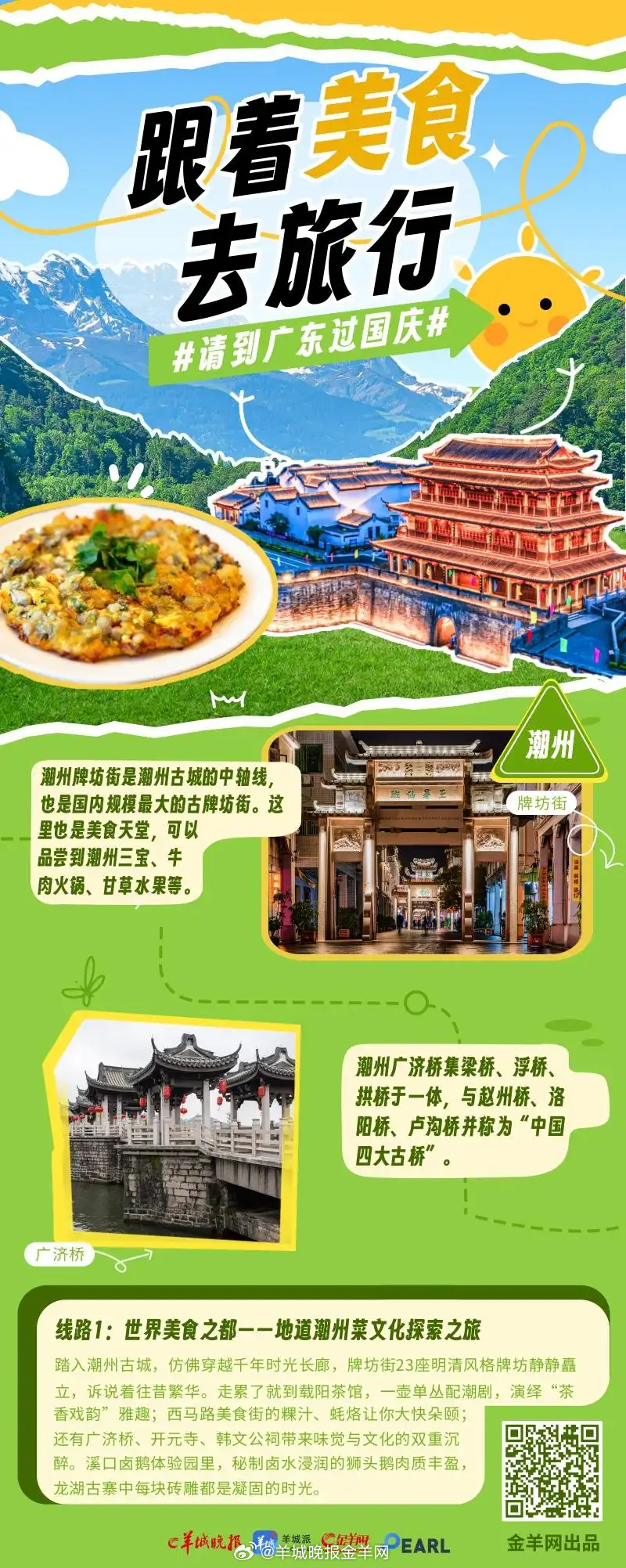 【让美味带路！#十二条美食线路开启国庆味蕾探险#】这个 #国庆# 黄金周，让味蕾