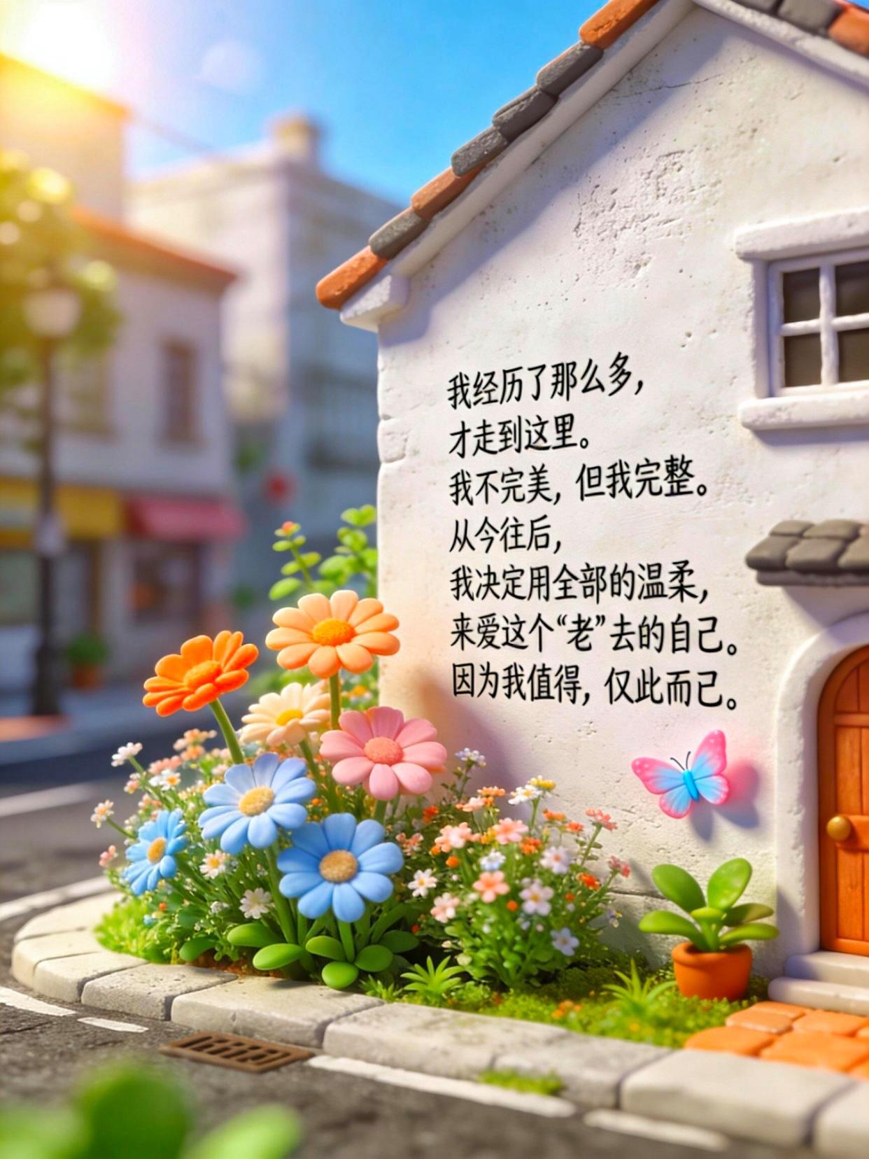 早上好世界很大，风景很美，不必把自己困在阴影里。晨光初照，一切都刚刚好。心怀美好