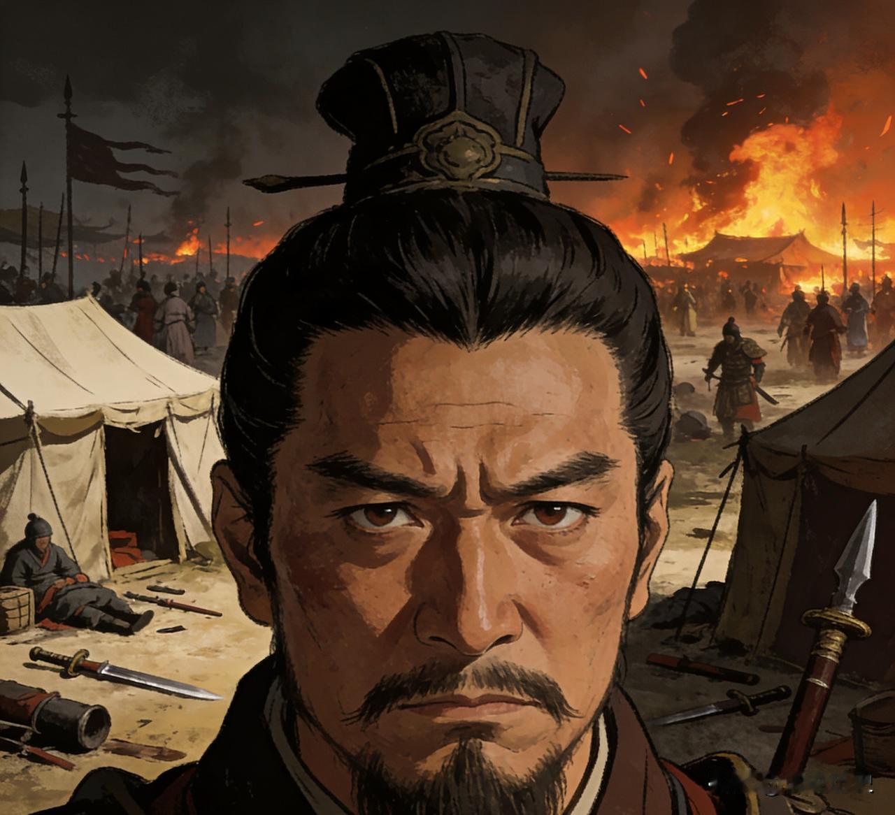 1363年，大将谢再兴被朱元璋训斥了几句，他闷闷不乐的回到家中，进门猛然看到两颗