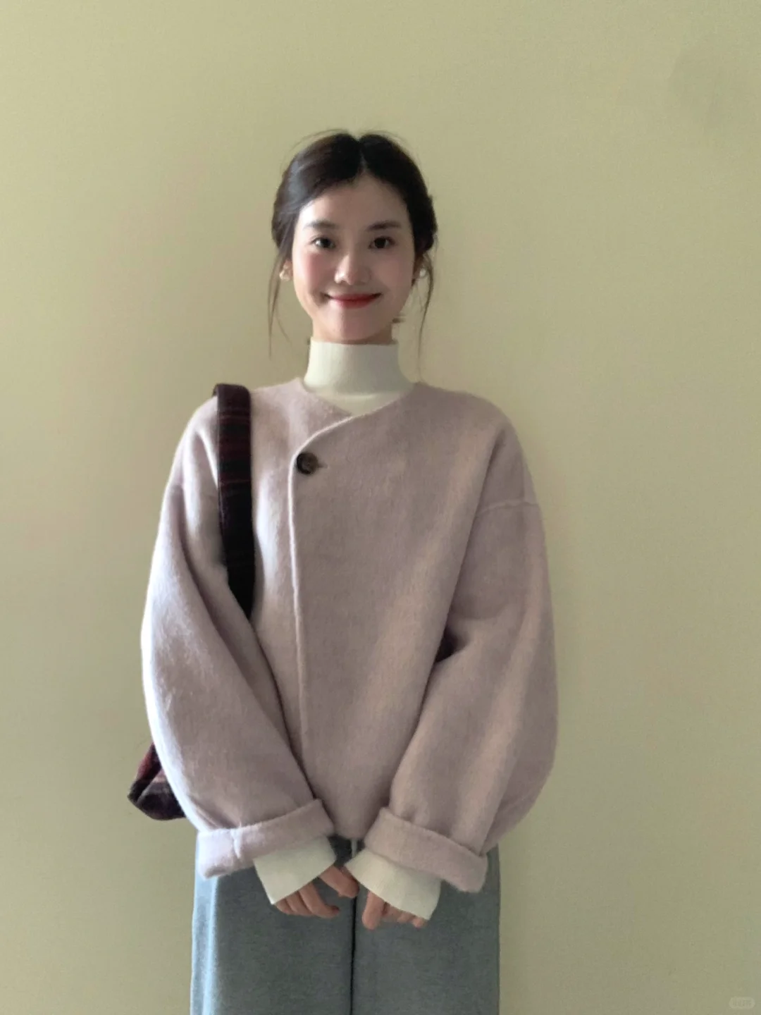 一秒入冬！灰粉好温柔～