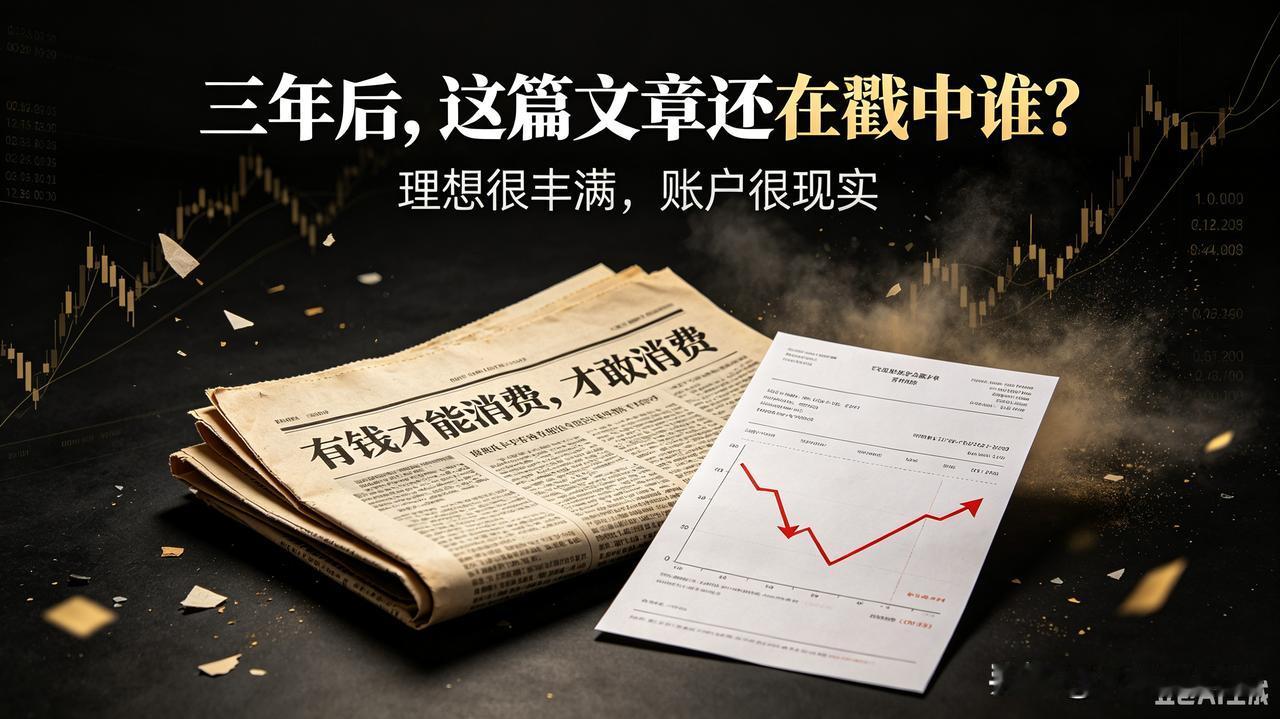 三年回望！经济日报那篇刷屏文章，如今再读，五味杂陈😮‍💨
 
三年前的今天，