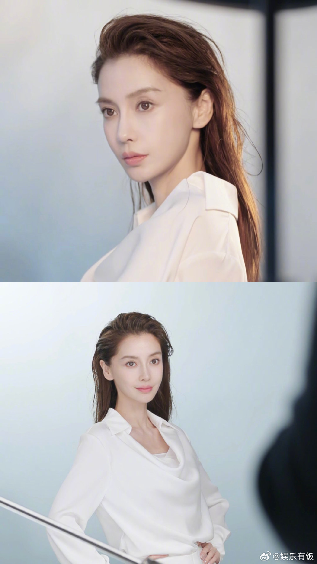 Angelababy生图有多权威 谁懂贴头皮造型怼脸拍的含金量！Angelaba