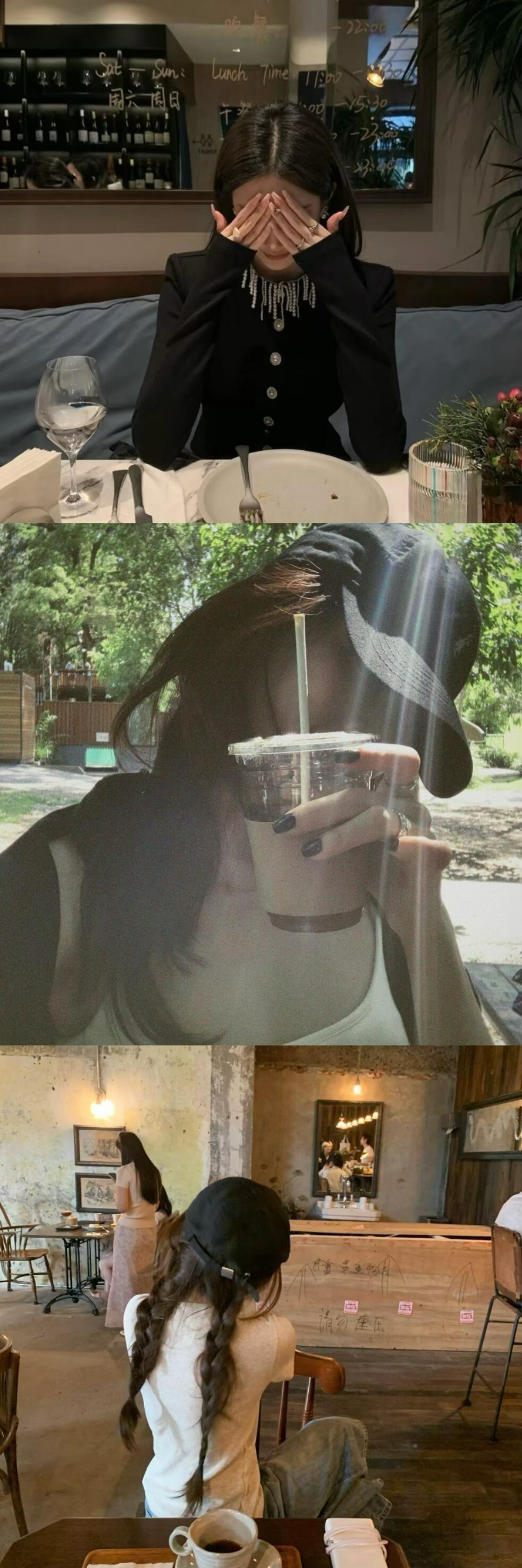 存一些好看的不露脸拍照📷姿势！ 