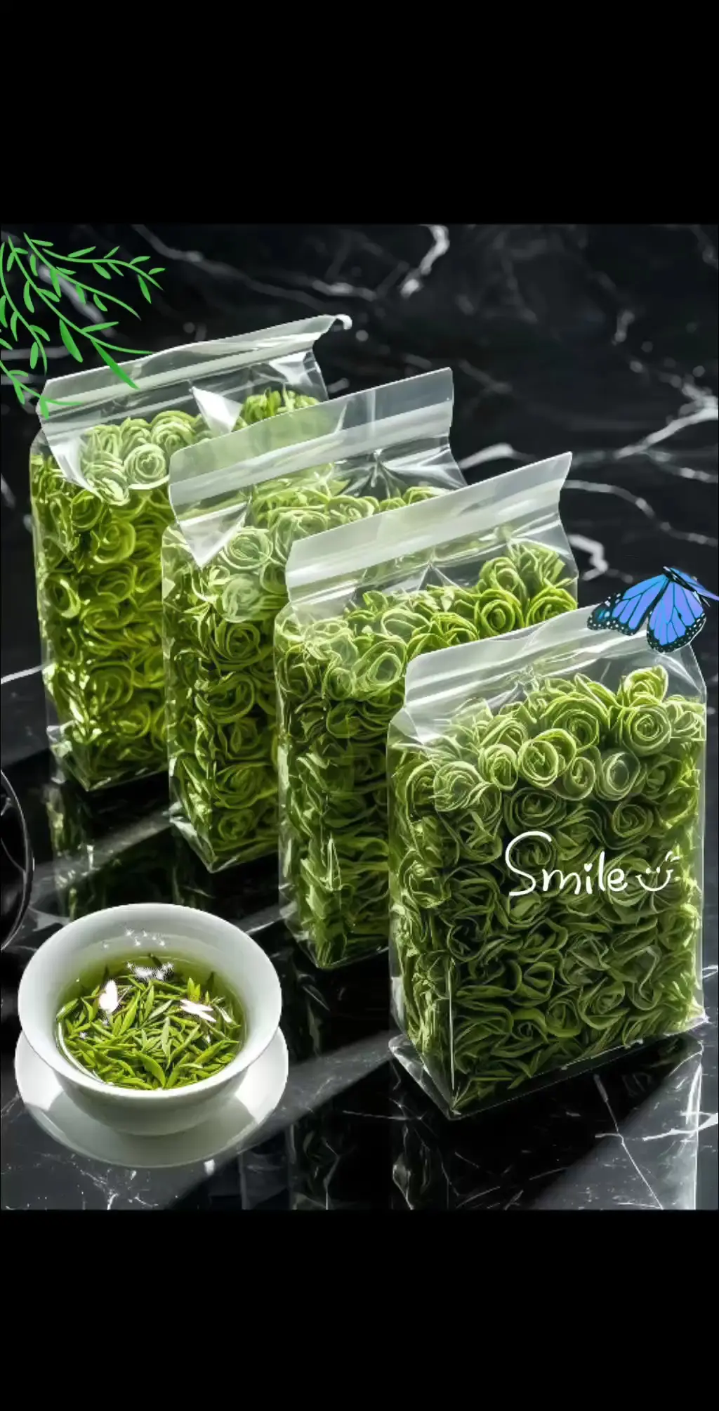 正宗贵州都匀毛尖绿茶春茶新茶上市啦！春日，都匀的茶山云雾缭绕，鲜嫩的茶...
