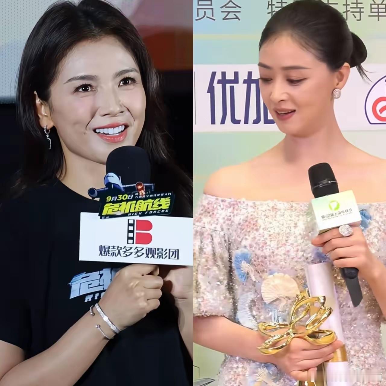 真没想到原来刘涛才是最懂蒋欣的人！​蒋欣上综艺节目的时候自嘲，说自己有“中年女演