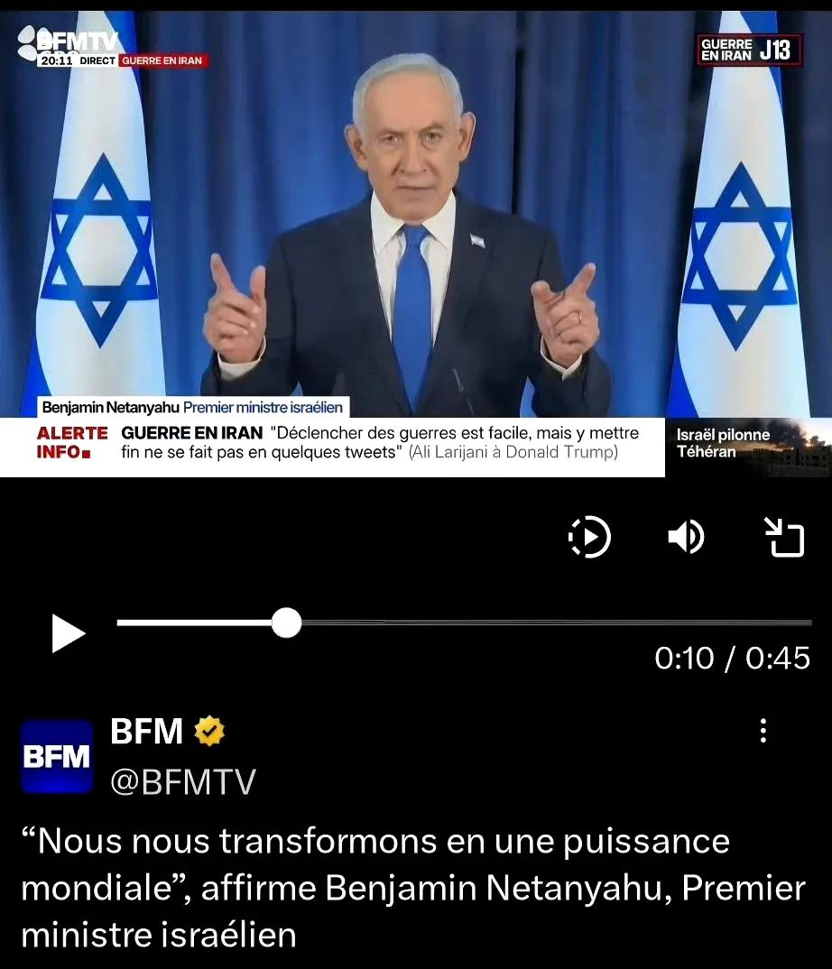 以色列总理内塔尼亚胡日前发表了视频讲话，但是这段视频的真实性却受到了广泛质疑。因