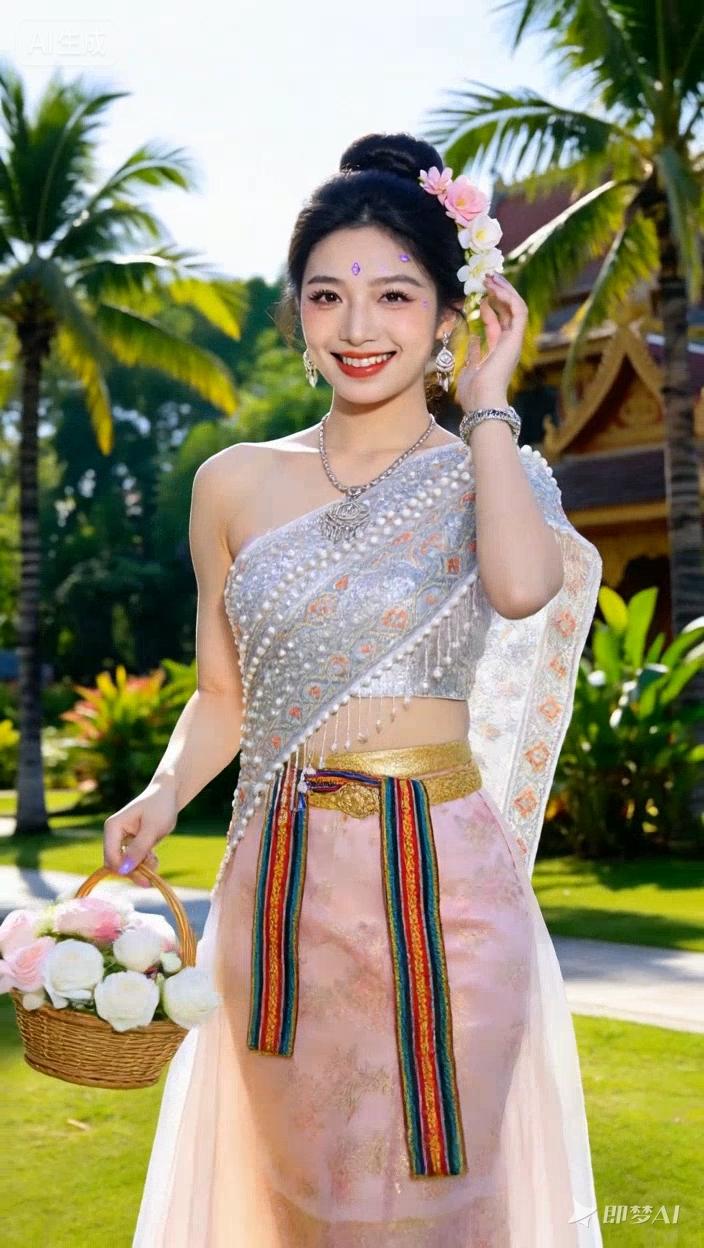 七绝●南国风光/古韵   

阳光灿烂采鲜花，
喜悦心情爱有加。
热带风情来共享
