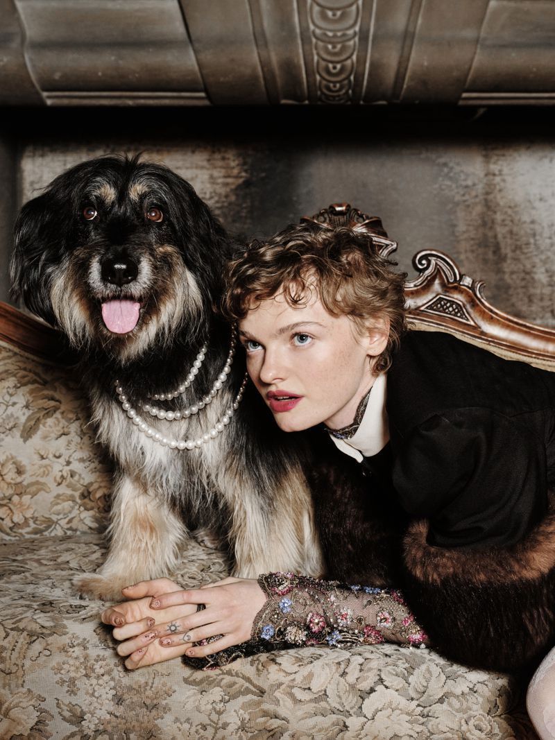 模特Ola Kursa出镜哈萨克斯坦《Harper's Bazaar》2025年