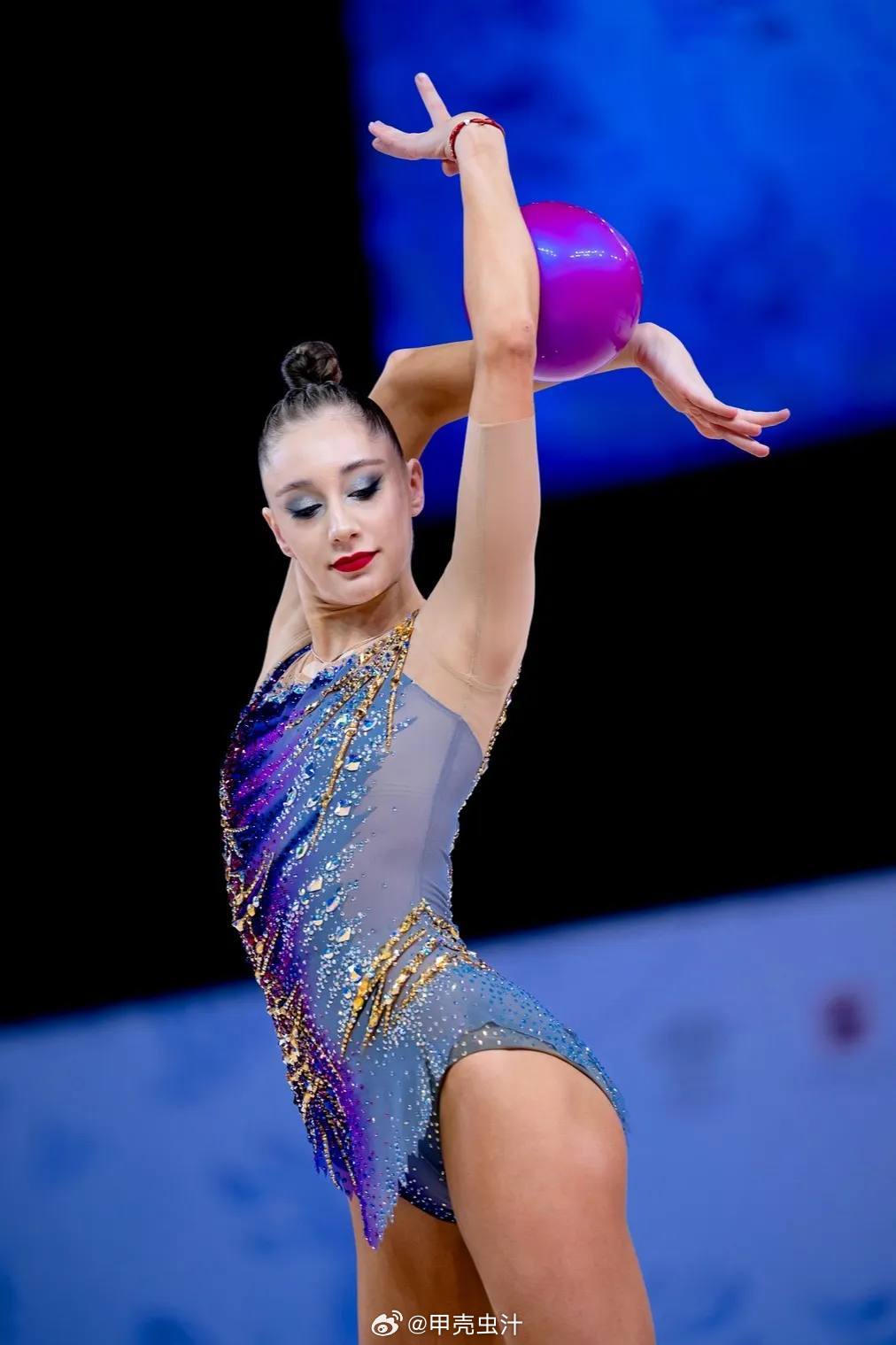 直观感受化妆毁容😂🤣艺术体操