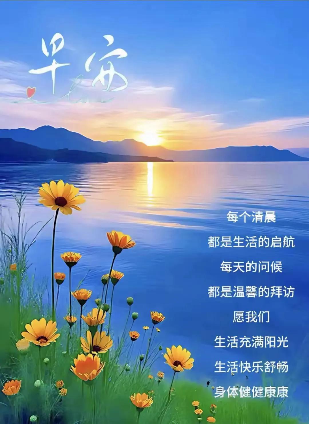 茫茫人海遇知音，
隔屏问候心连心。
留下评论轻轻走，
串门互动每一天。
早上好，