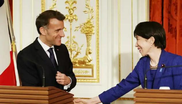 当着高市早苗的面，马克龙承诺：不邀请中国参加G7峰会

据法国国际广播电台4月1