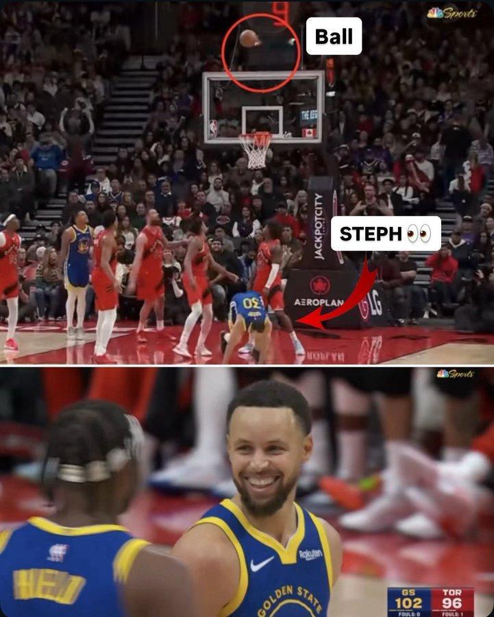 多么离谱 但他是库里 倒也正常勇士vs猛龙