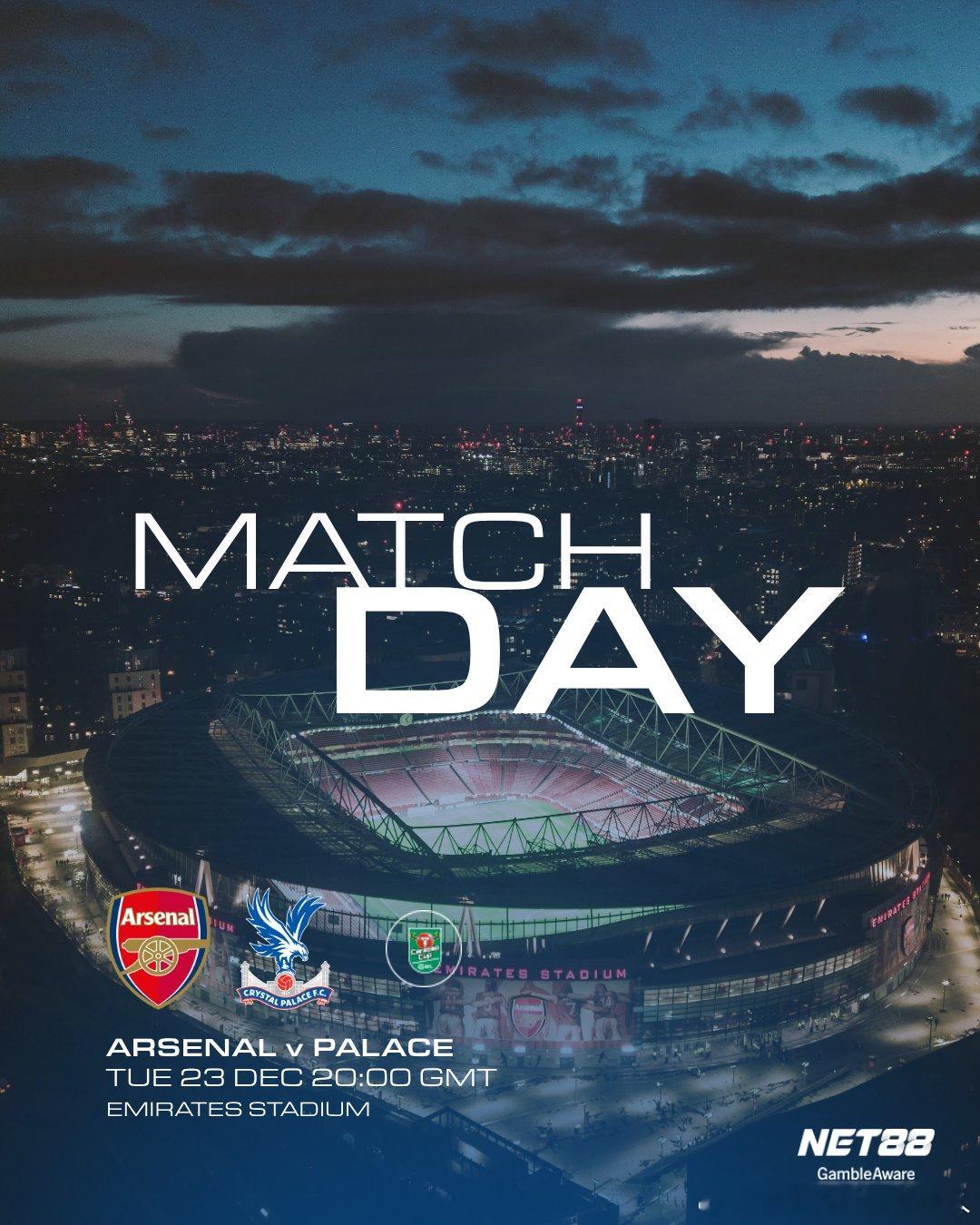 联赛压力下，阿森纳会在英联杯分心吗？006 英联杯 阿森纳vs水晶宫 ⚽️导航：