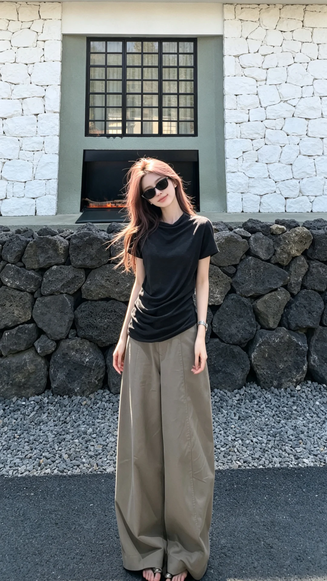 松弛感穿搭，随性自然