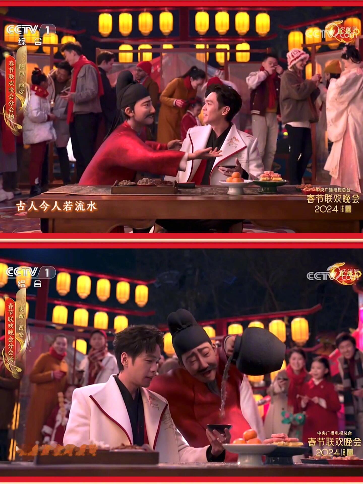 #张若昀又去西安了##原来张若昀春晚就在预热庆余年2#张若昀又去西安了真的一下子