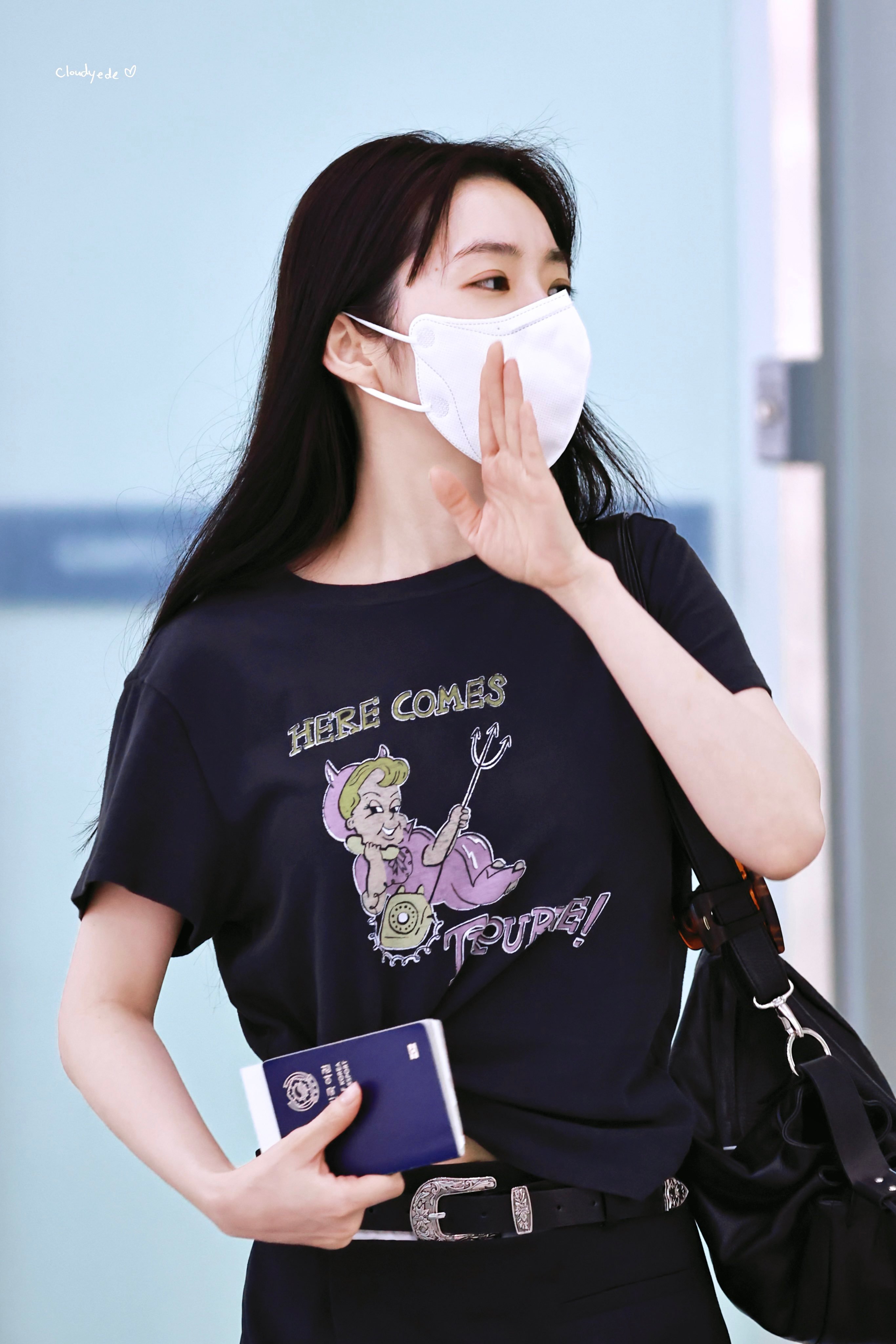 Irene🐰裴珠泫 260711 金浦机场出发 irene相关 饭拍高清🫷?
