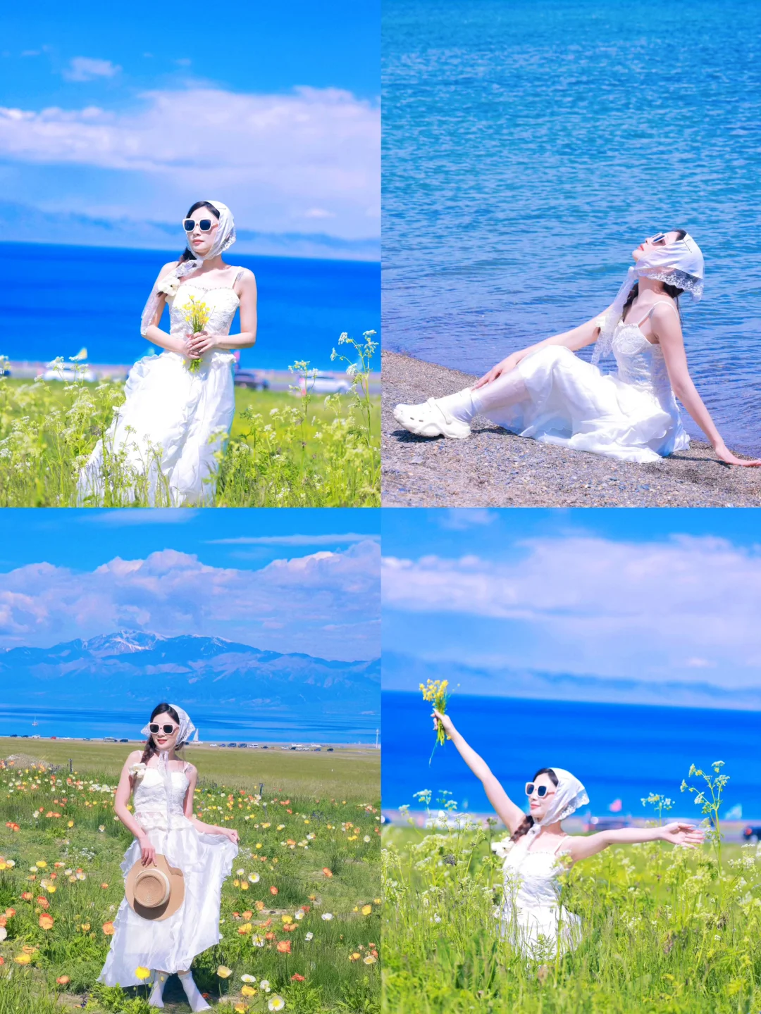 赛里木湖真的美到让人失语💞