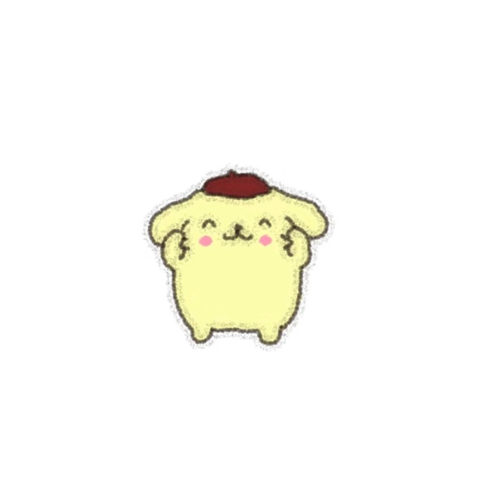 可爱布丁狗白底头像🍮[哇] ​​​