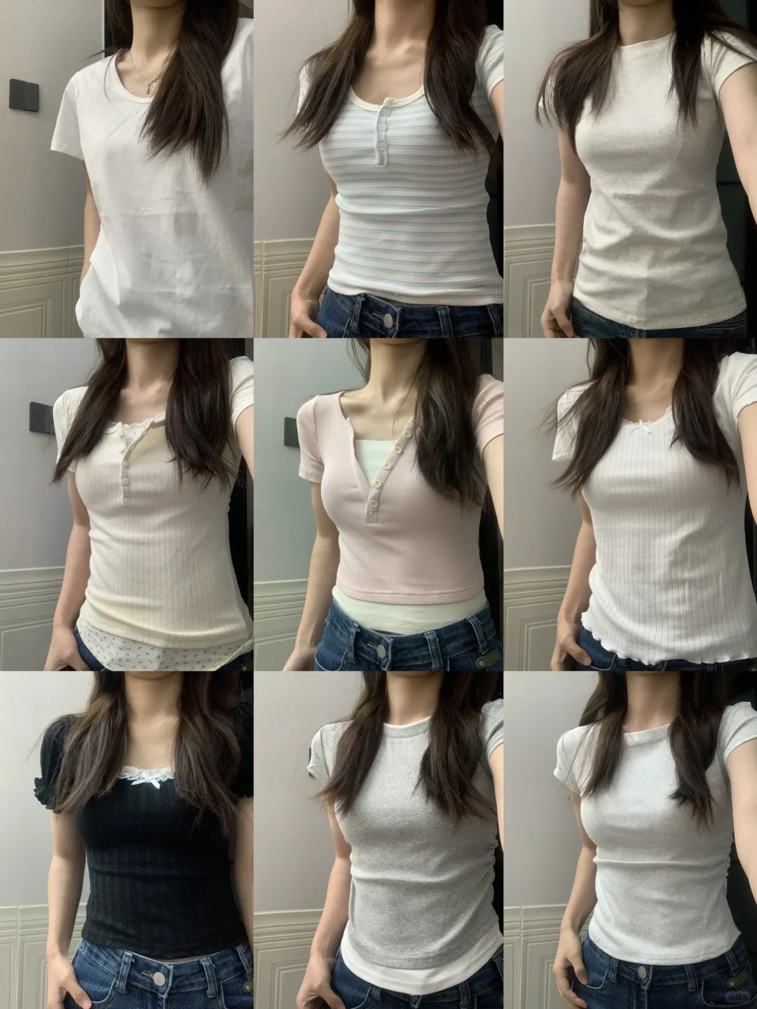 期待夏天｜9️⃣件T恤合集～