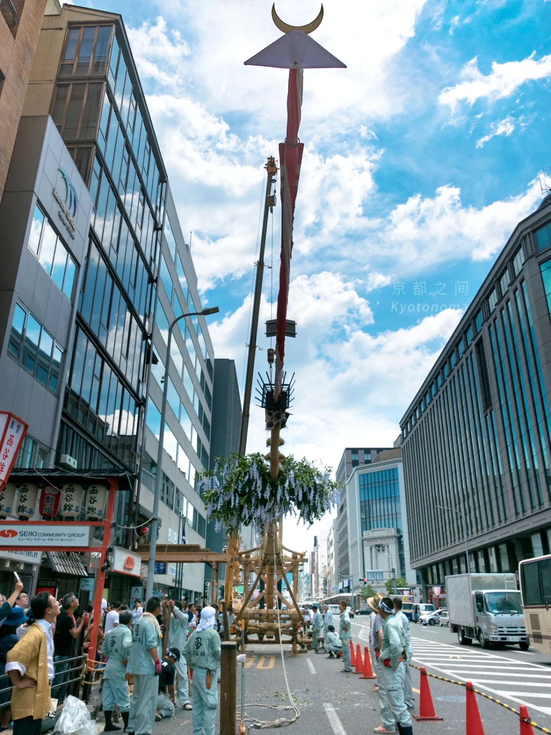 2025祇园祭·前祭开启🪭山鉾搭建&初曳日程