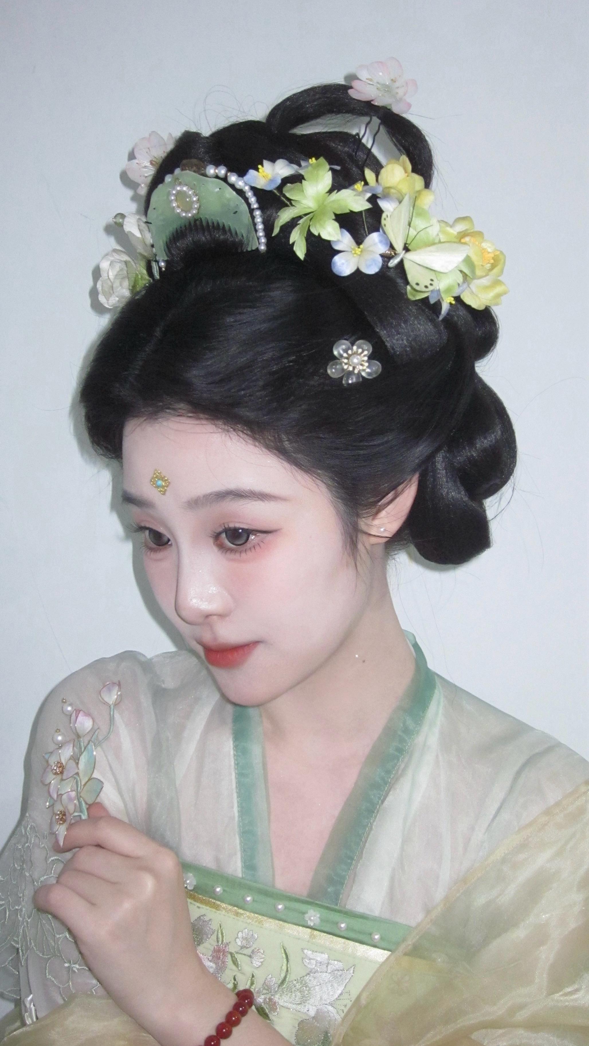 妆造 汉服妆造 发型 发型教程 国风合伙人