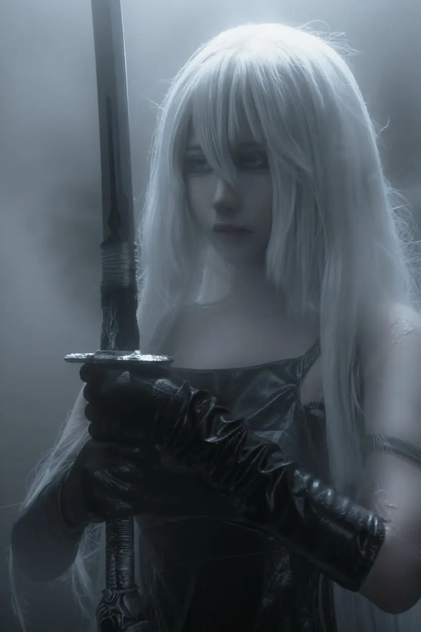 尼尔机械纪元 A2 绞尽脑汁不如醒图特效灵机一动 cos