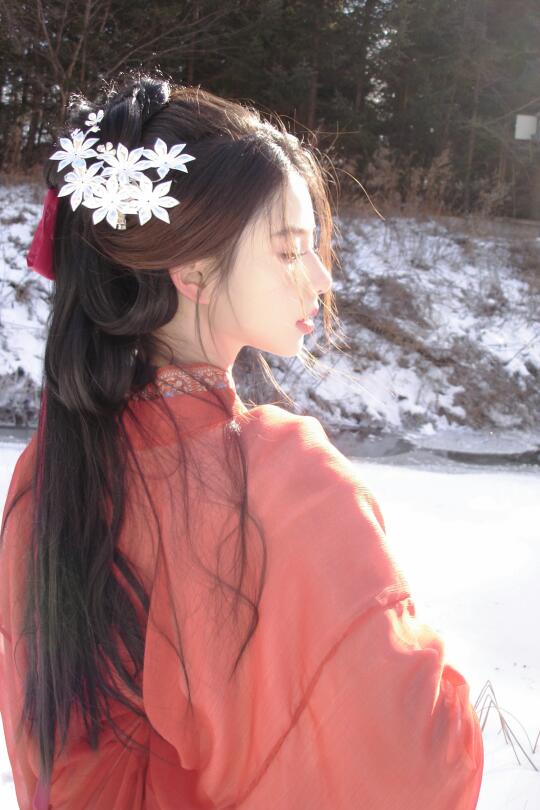 在长白山拍到了人生照片