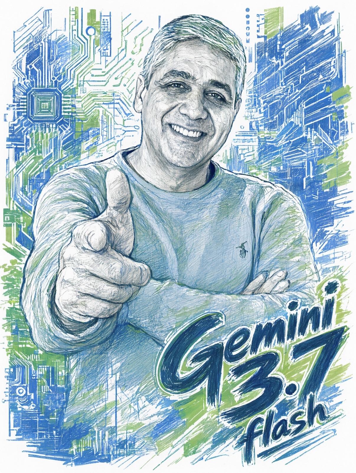 时隔3周，谷歌再发Gemini 3.7 flash。对刚经历完一场人事动荡谷歌来