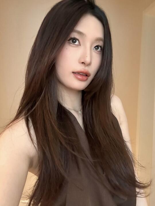 染发三个月 颜色掉的很好看