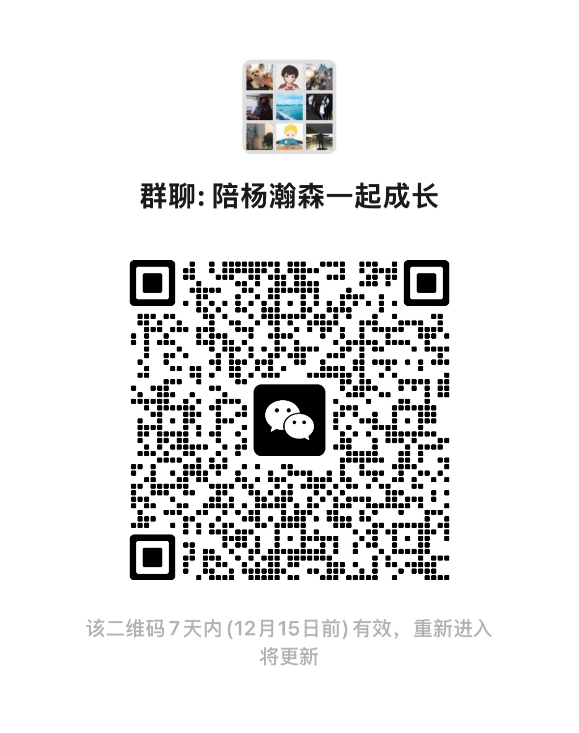 还没进群的赶紧来咯！得是小杨忠实粉丝哦～ 