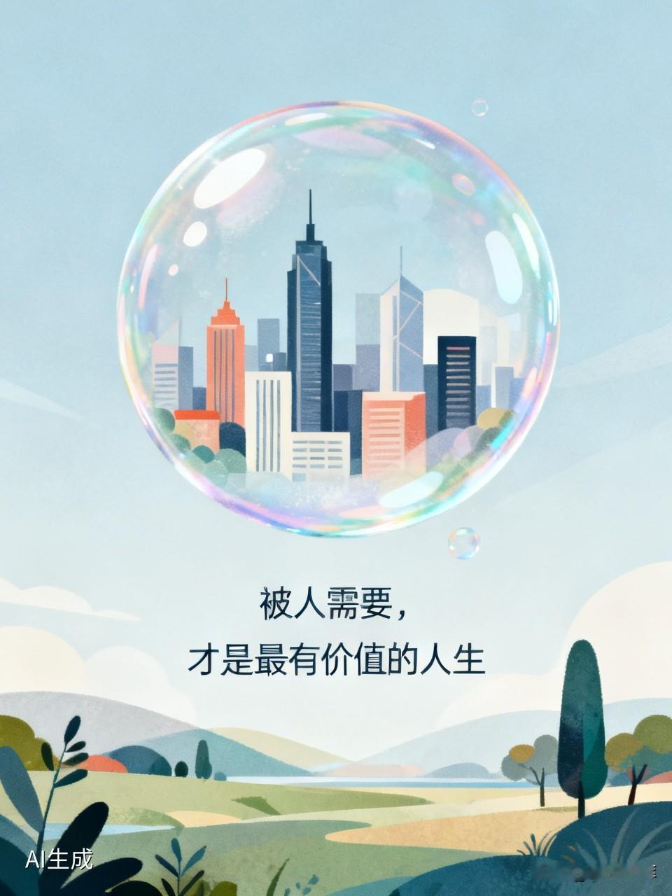 被人需要，才是最有价值的人生

有人说，成功的标志是财富、地位或名声。但若剥开这