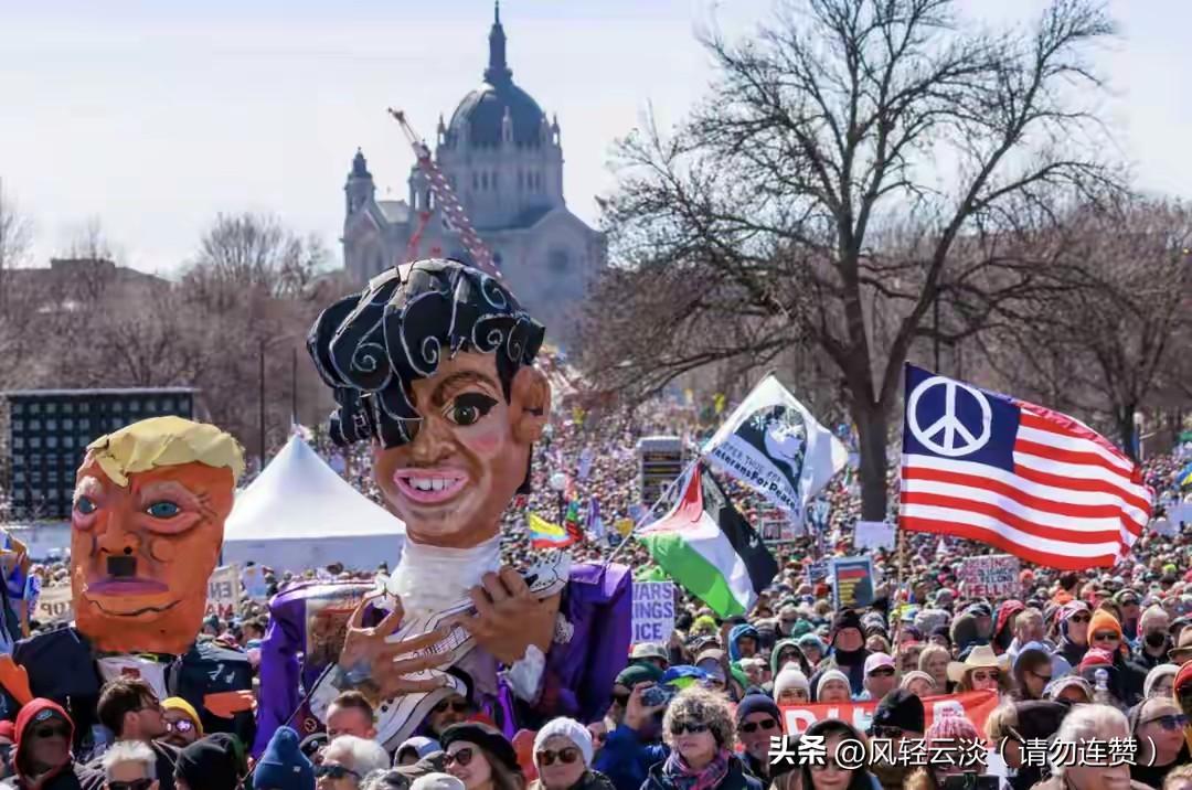 美国爆发全国性抗议，超900万民众上街表达不满
 
美国近期迎来了一场声势浩大的