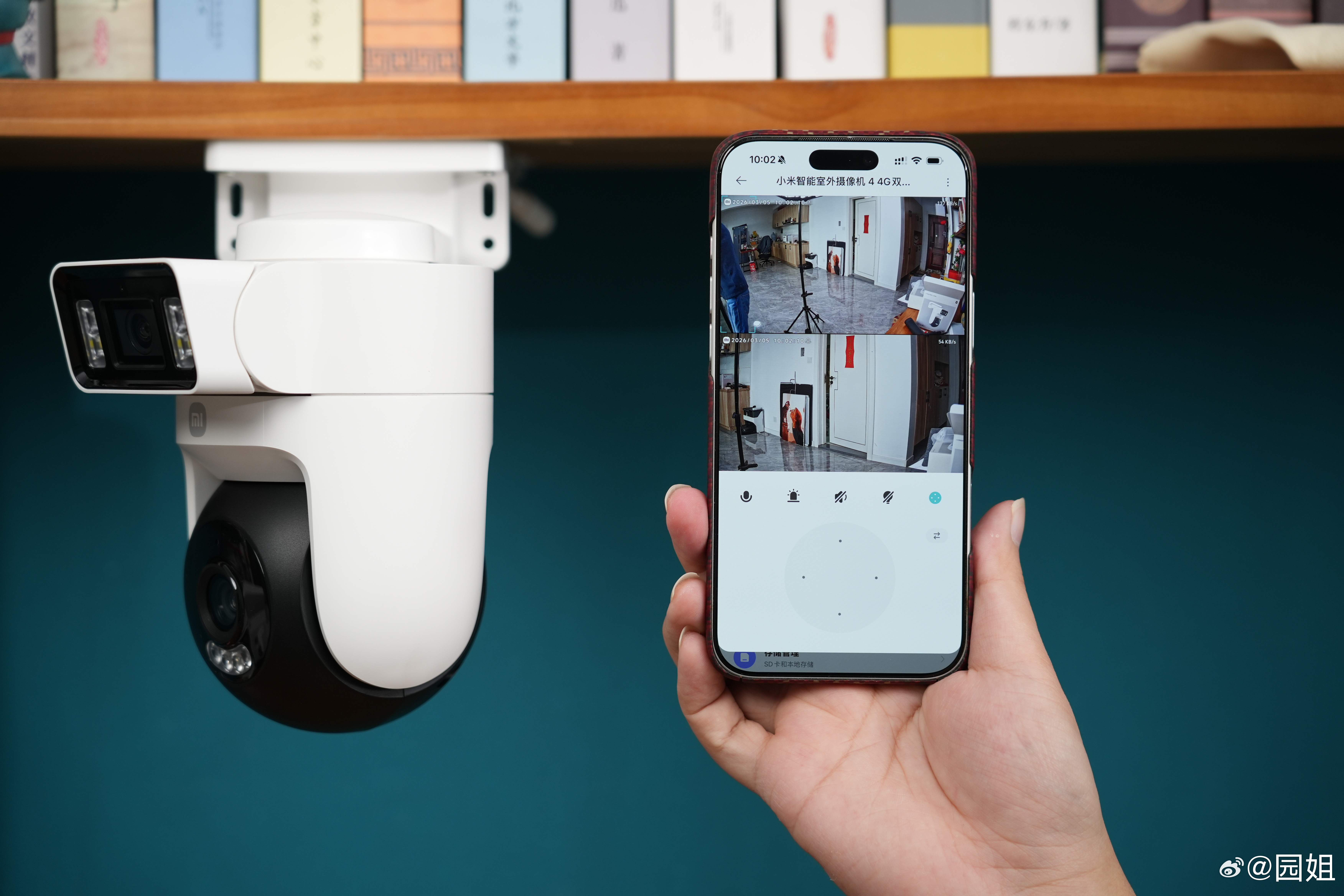 小米智能室外摄像机4， 4G双摄版确实挺懂用户户外看护的需求，自带电信和联通的s