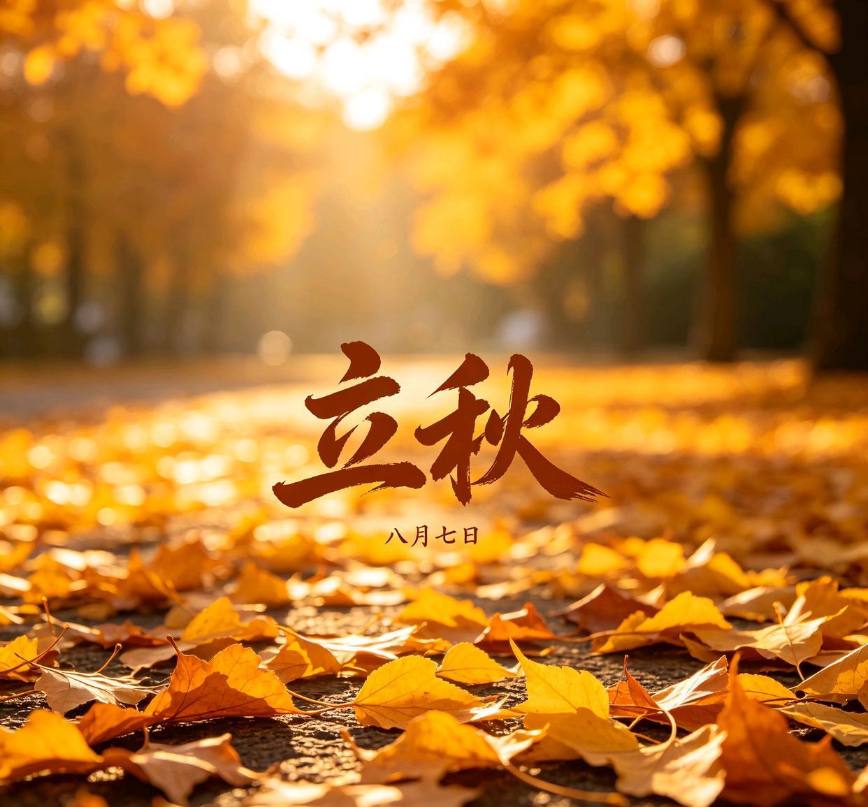 今日立秋
今天是8月7日，当太阳行至黄经135度，秋天的第一个节气——立秋，便悄