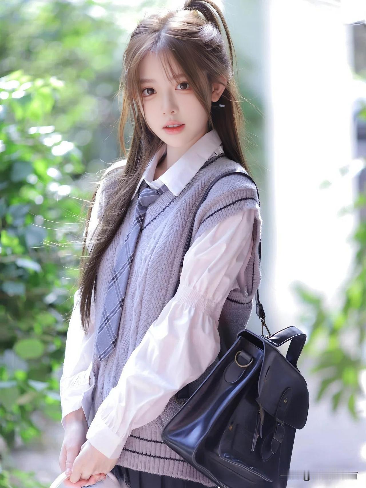 『校园青春ℓ温柔告白的年代』
风吻过校服裙角，青春在阳光里发梢
光影漫过铁艺门，