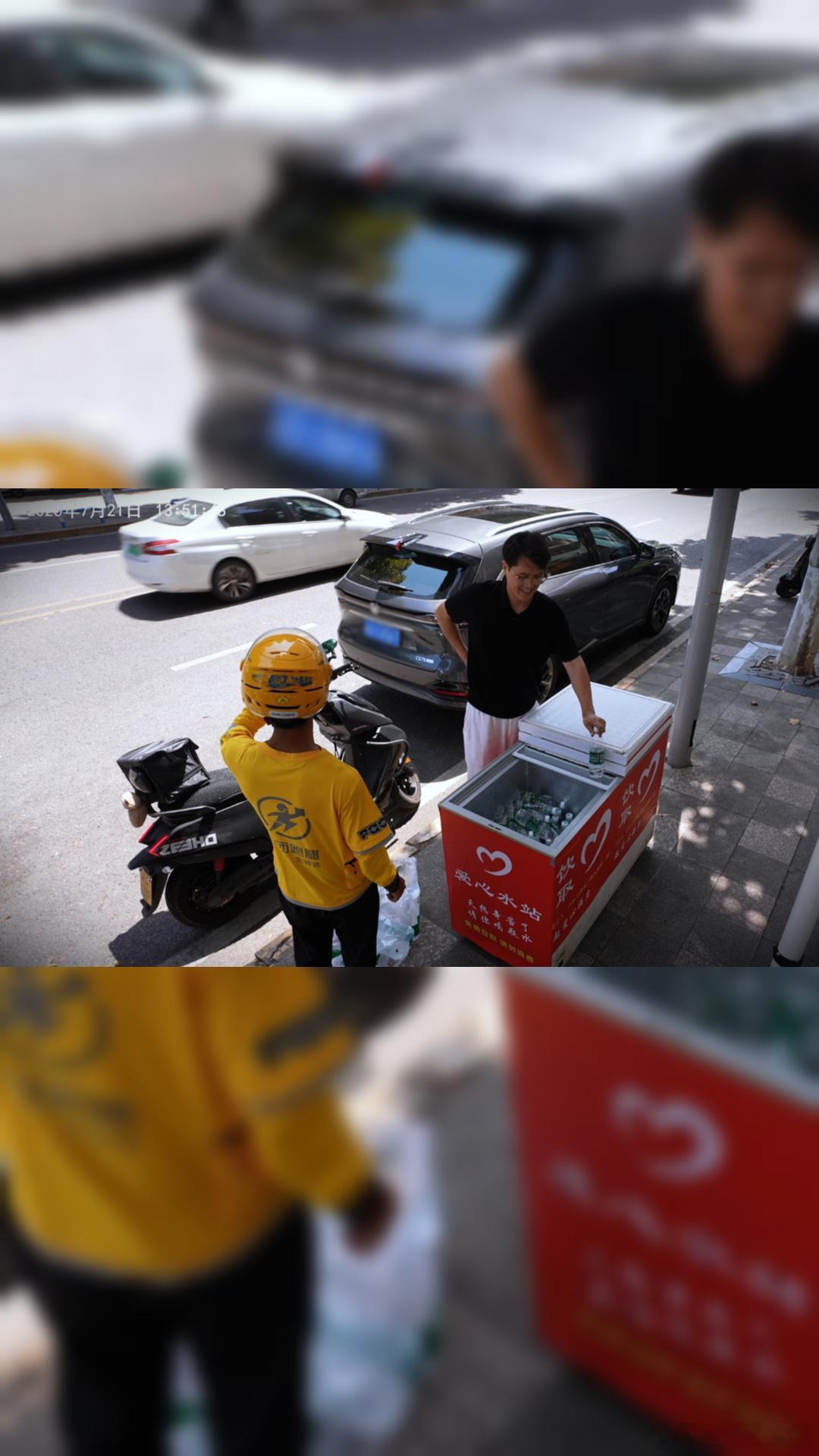 一段重庆街头监控视频在社交平台广泛流传，无数网友看完纷纷点赞留言，评论区全是对车