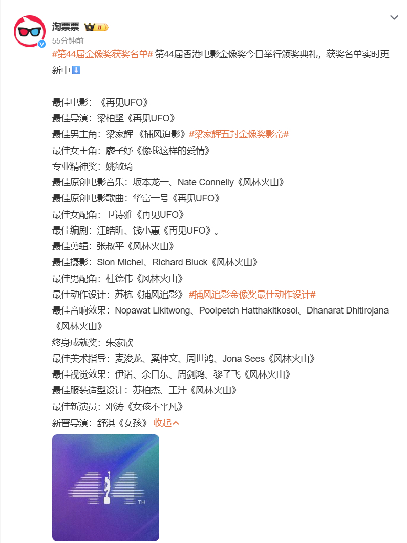 是我落伍了，金像奖这里面获奖的影片一部都没看过另外，坂本龙一不是已经过世了吗。。