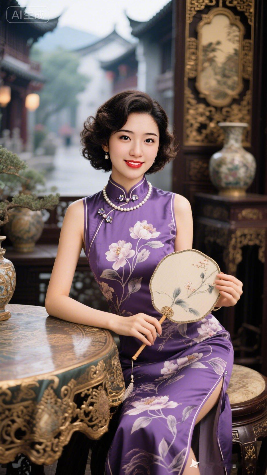 复古旗袍美人，古典韵味十足！