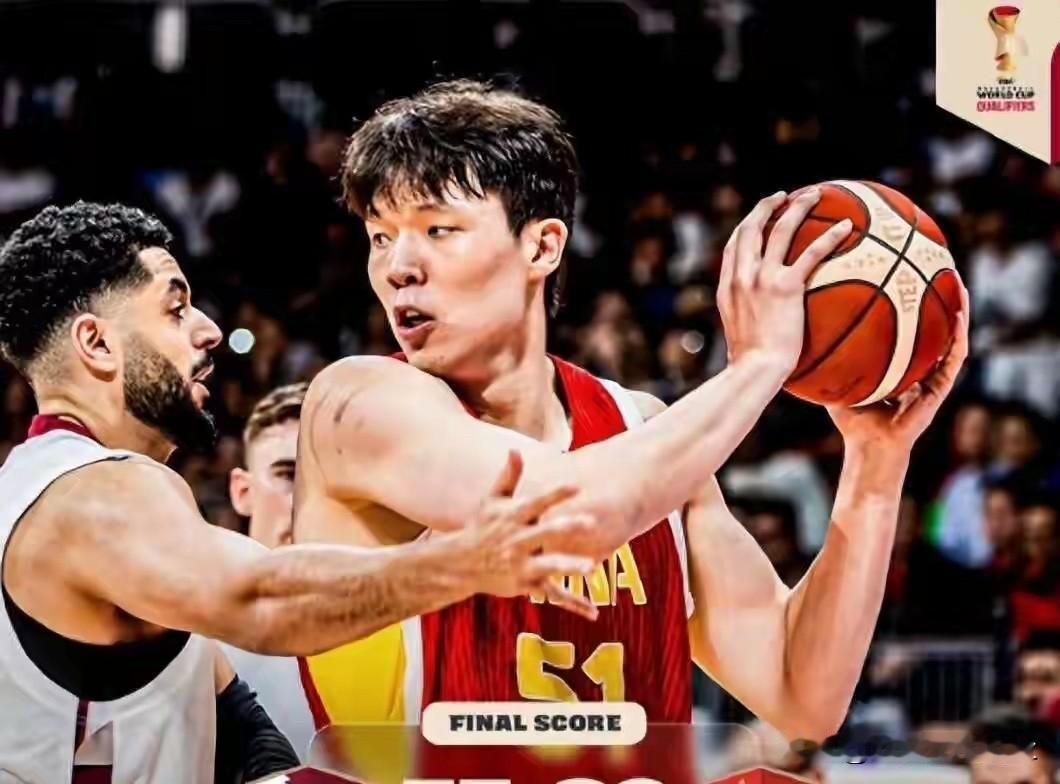 恭喜中国男篮客场83‑57大胜卡塔尔，拿下世预赛第二阶段开门红。全队多人得分上双