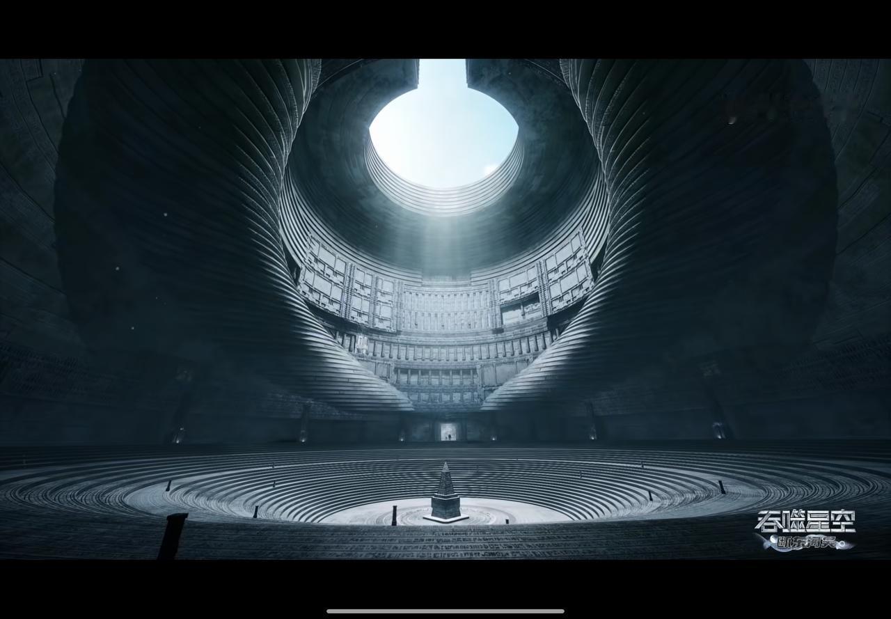 第九深渊宫殿里面居然有如此庞大的建筑物，甚至给我的感觉是叹为观止，甚至最中央的一