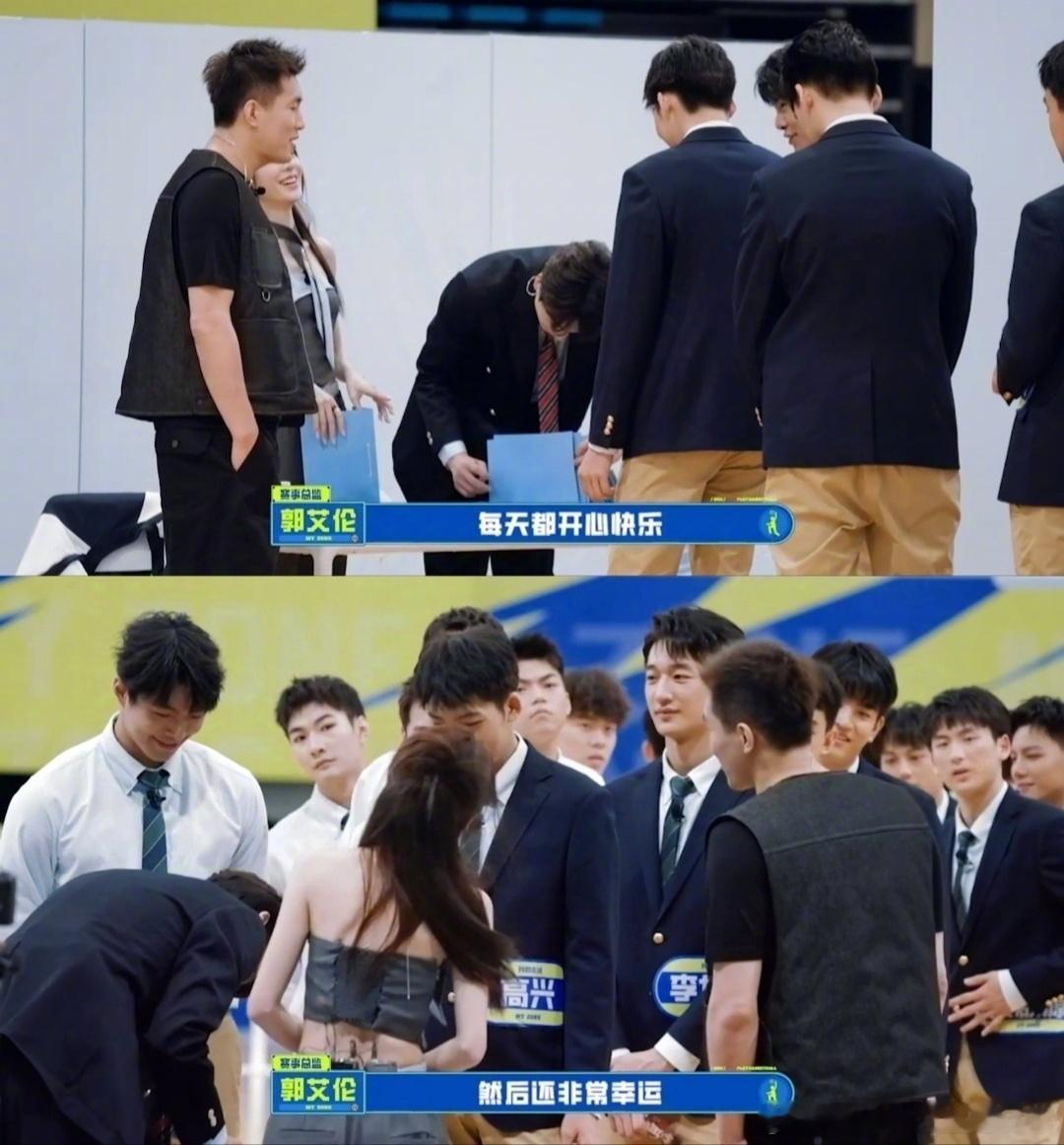 #郭艾伦 人生最快乐的两件事#看郭艾伦与队友默契配合，让人感叹：这就是快乐的篮球