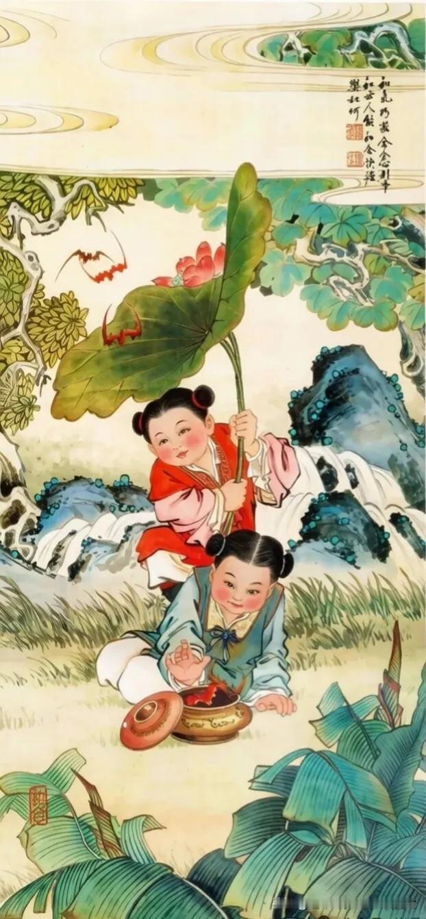 仙界里的群贤毕至02〔大红年画图选〕