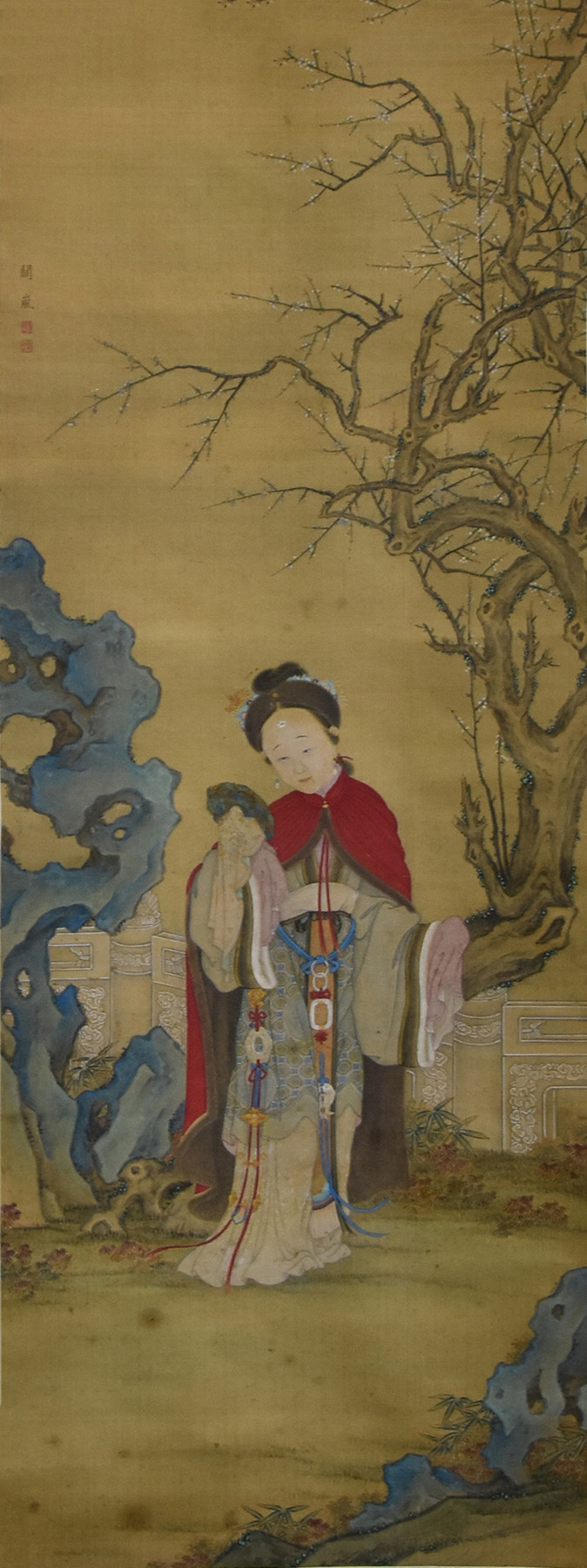 这画的是梅花妆的典故？ ​​​