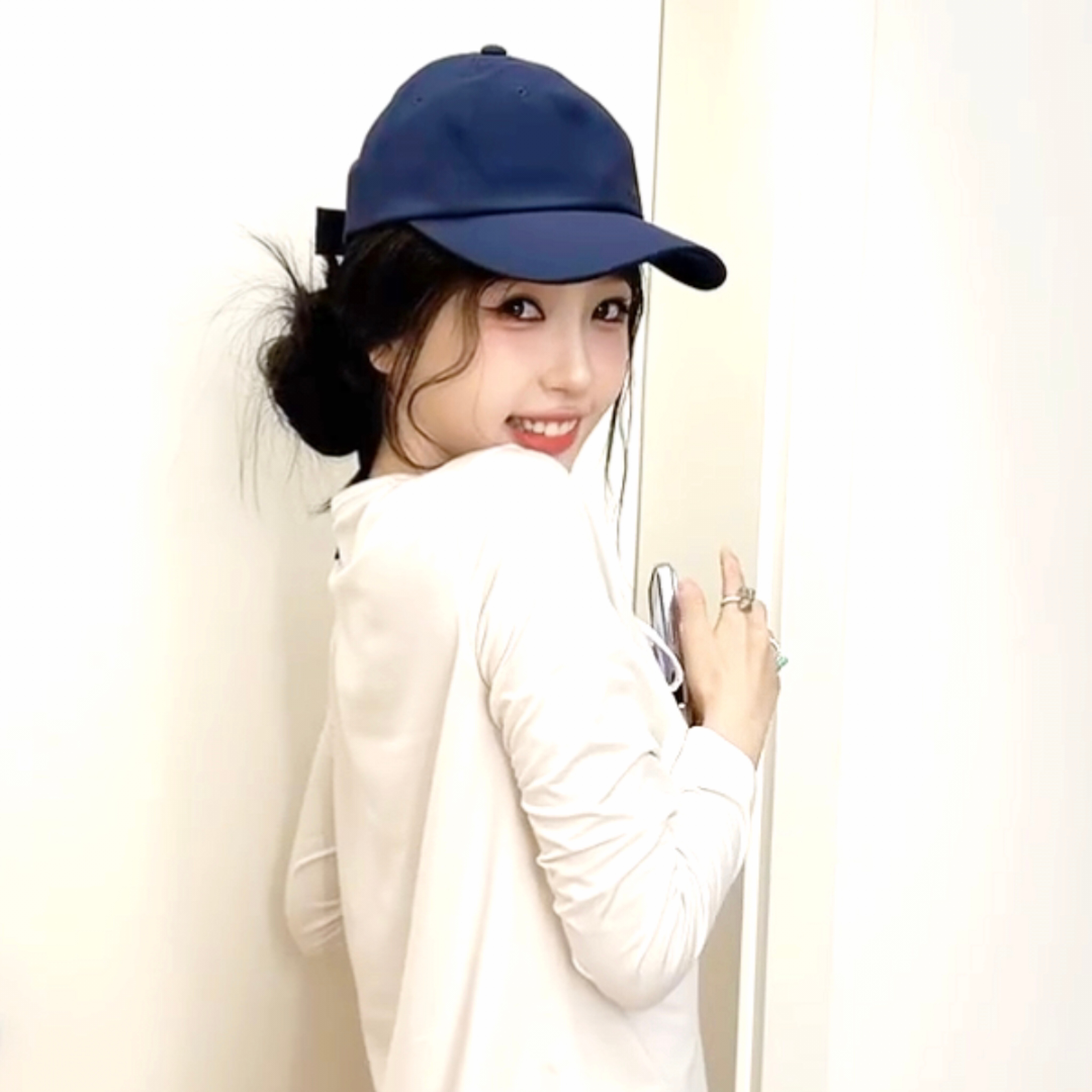 Esther对我笑～🤗 