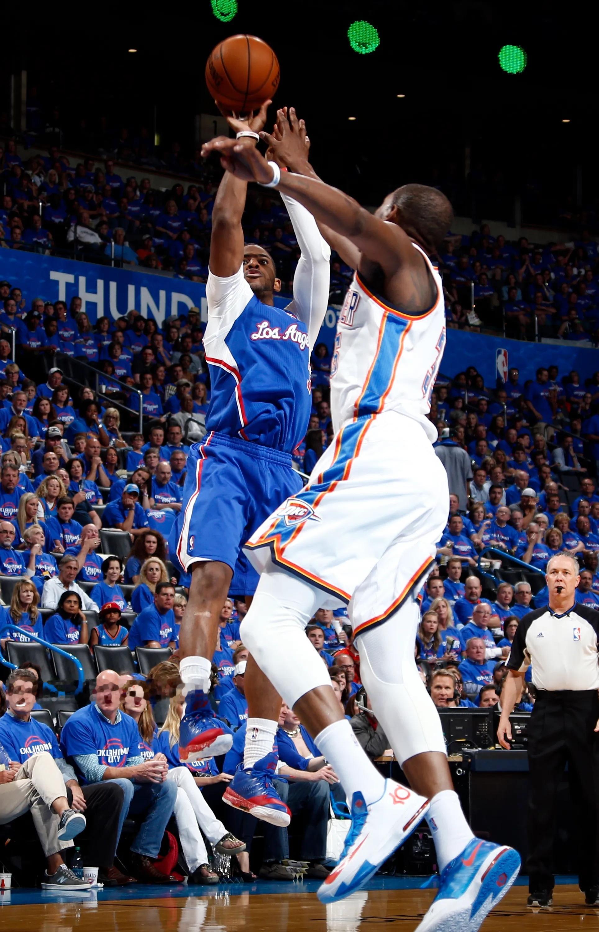 Chris Paul 2014nba克里斯保罗杜兰特