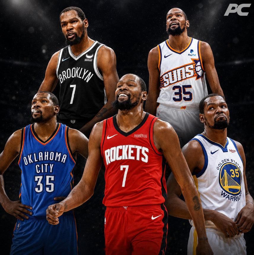 提到KD，你首先想到他在哪个队的表现nba