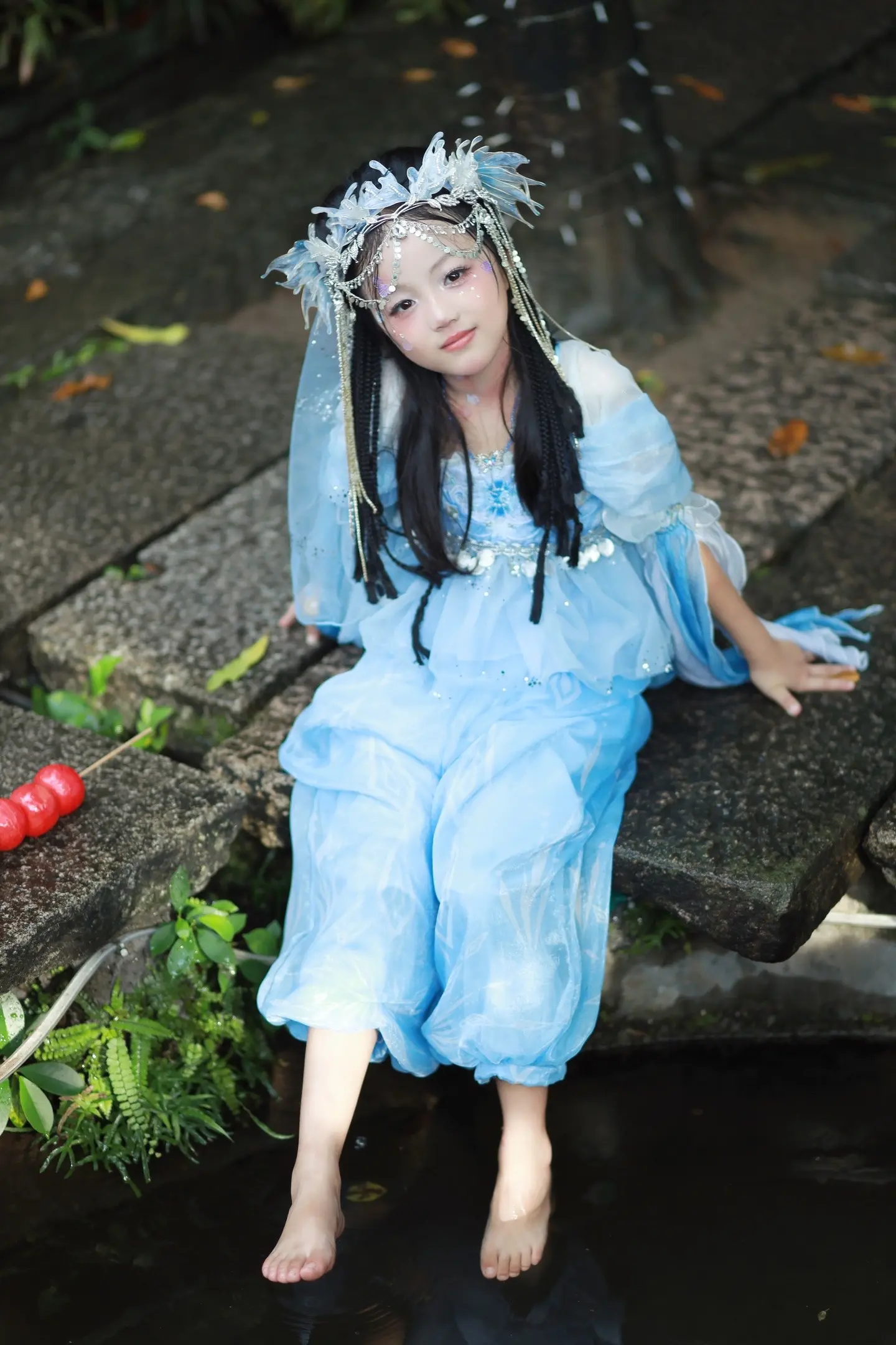 南社烟雨巷 小孩子写真。有孩子的可以来体验，我第一次拍小孩子。