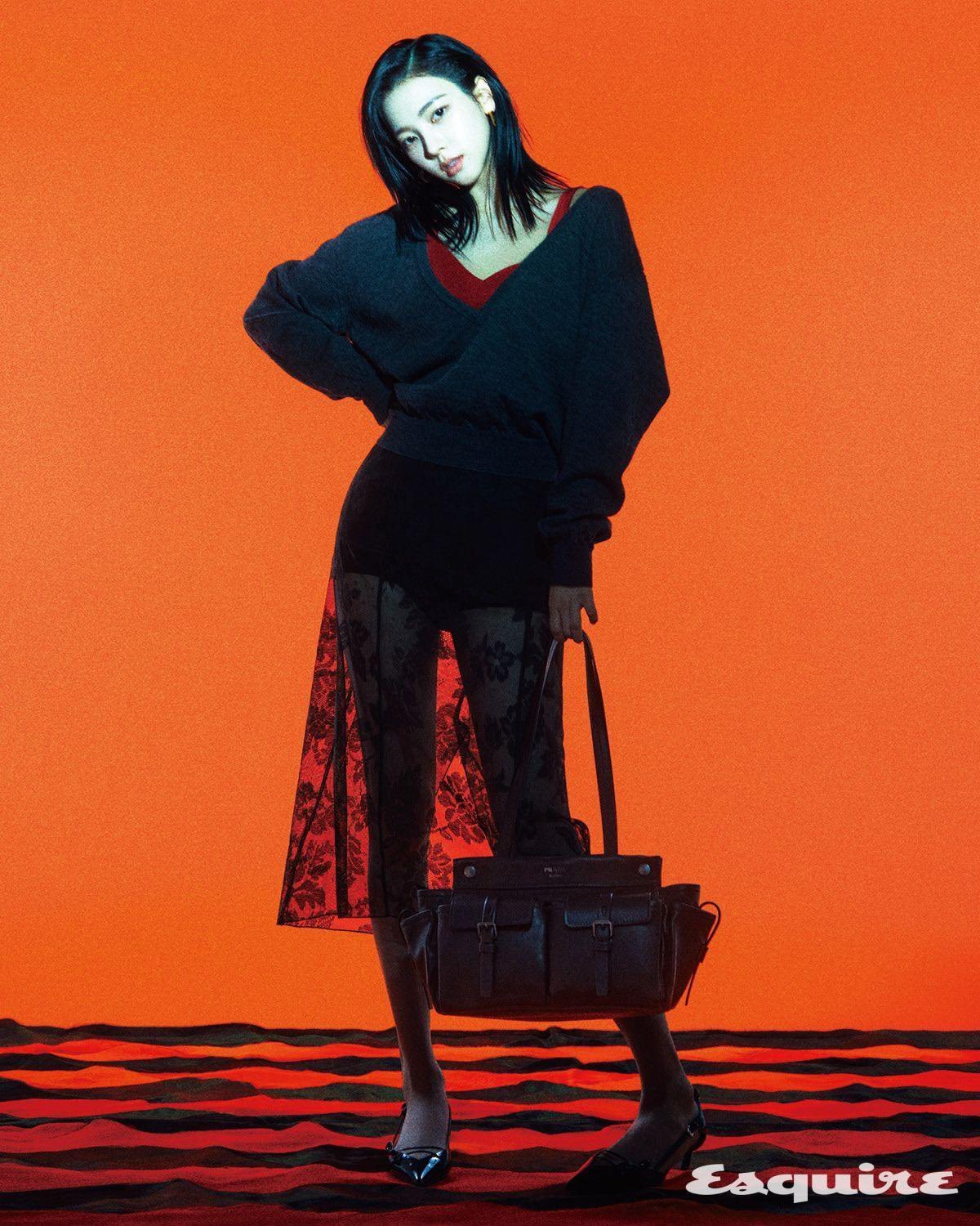 柳智敏 x Prada x Esquire KoreaKarina在韩版Esqu